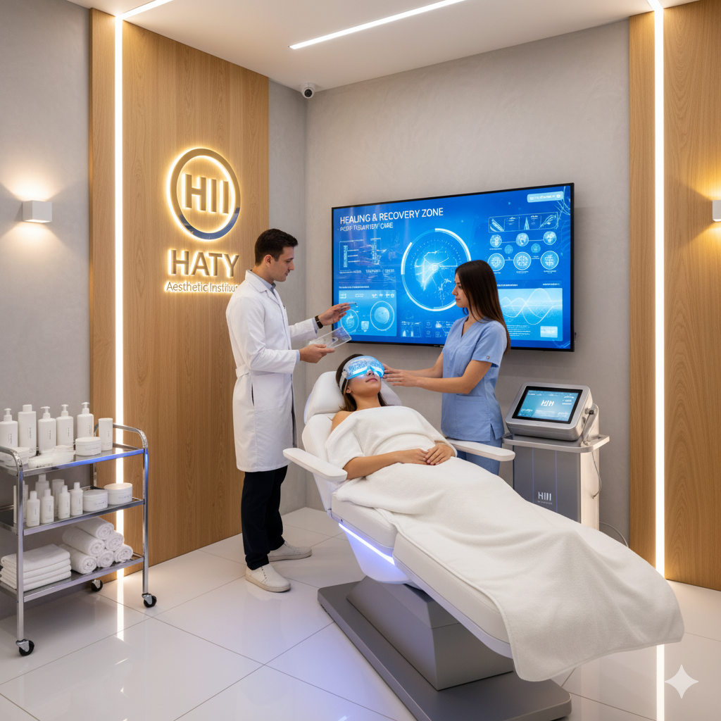 Phục hồi & Chăm sóc sau điều trị (Healing & Recovery Zone) tại Viện Thẩm Mỹ HATY